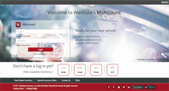 Desktop Screenshot of myaccount.westlakefinancial.com